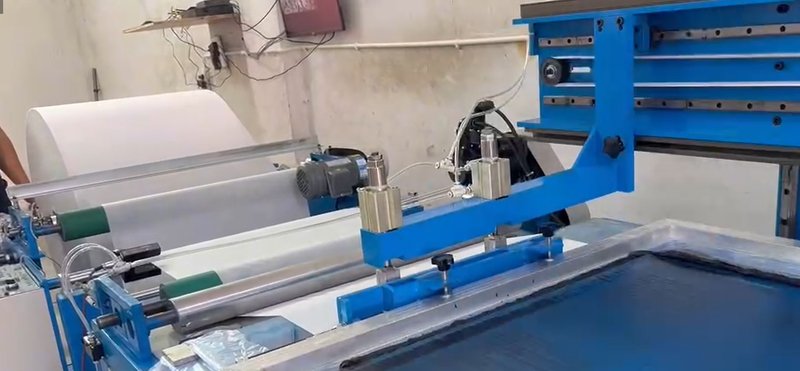 1350mm Two Colors Screen Printing Machine