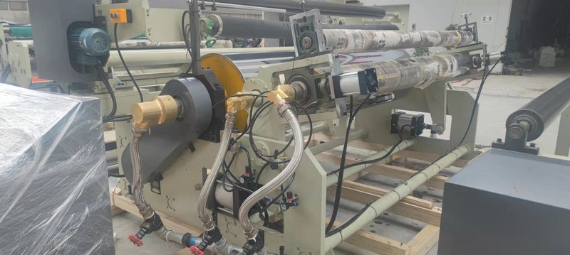 800mm T Die Lamination Machine Double Die Heads image 7