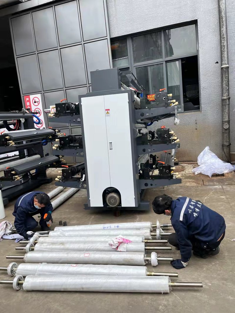 AX1400 Flexo Printing Machine 2 Colors image 2