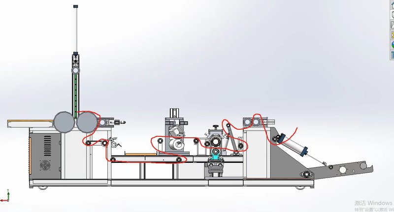 DF-1300 Massage Bed Sheet Making Machine image 2