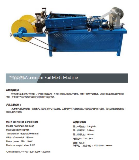 L1200 Aluminum Foil Mesh Production Equipment image 6