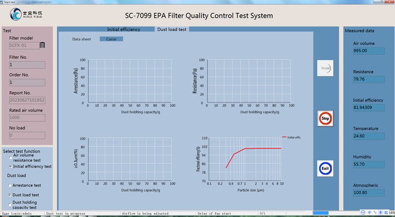 SC-189 Dust Test Component for Filter Life Testing image 6