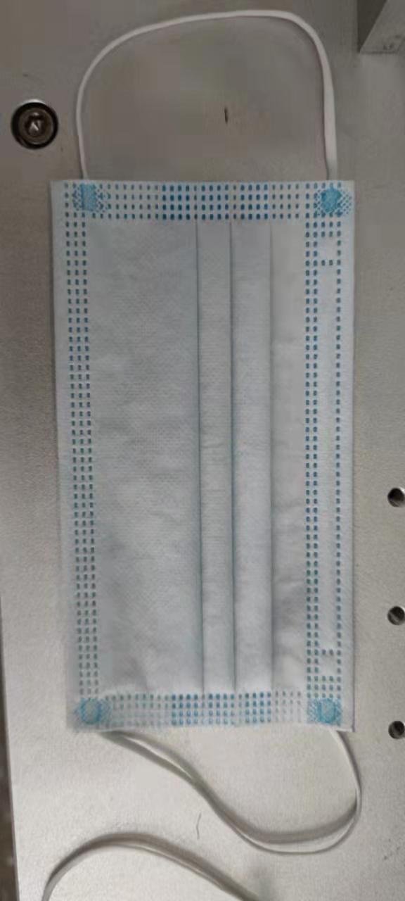 Three Layers Flat Type Mask Making Machine image 3