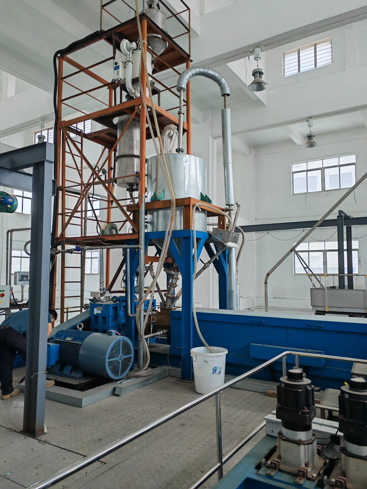 Used 2.4m PLA PET Spunbond Nonwoven Production Line (Biodegradable) image 6