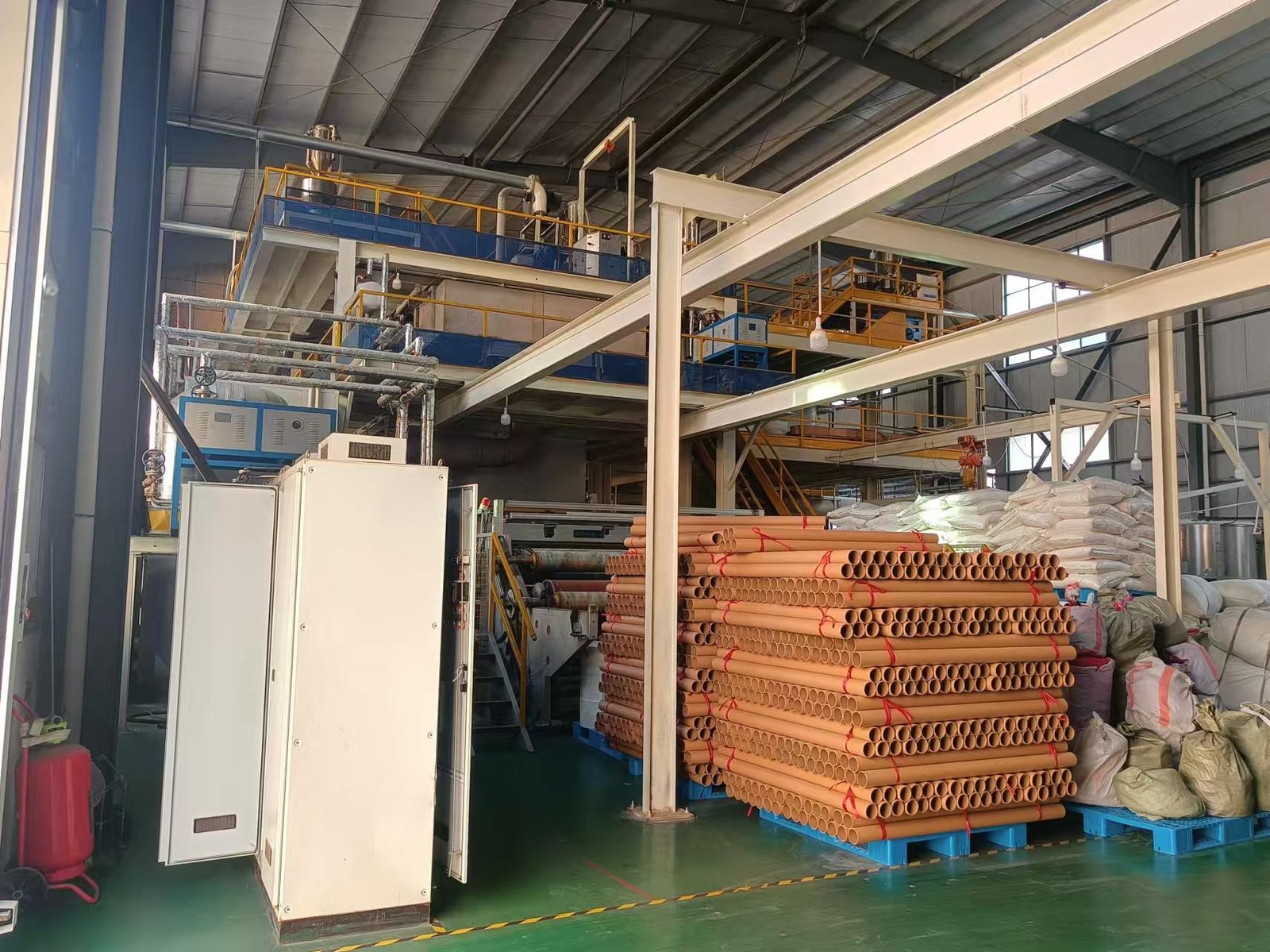 Used 3.2m Guanlong SS PP Spunbond Nonwoven Line