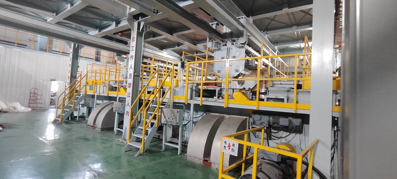 Used 3.2m Shaoyang SS PP Spunbond Nonwoven Production Line image 6