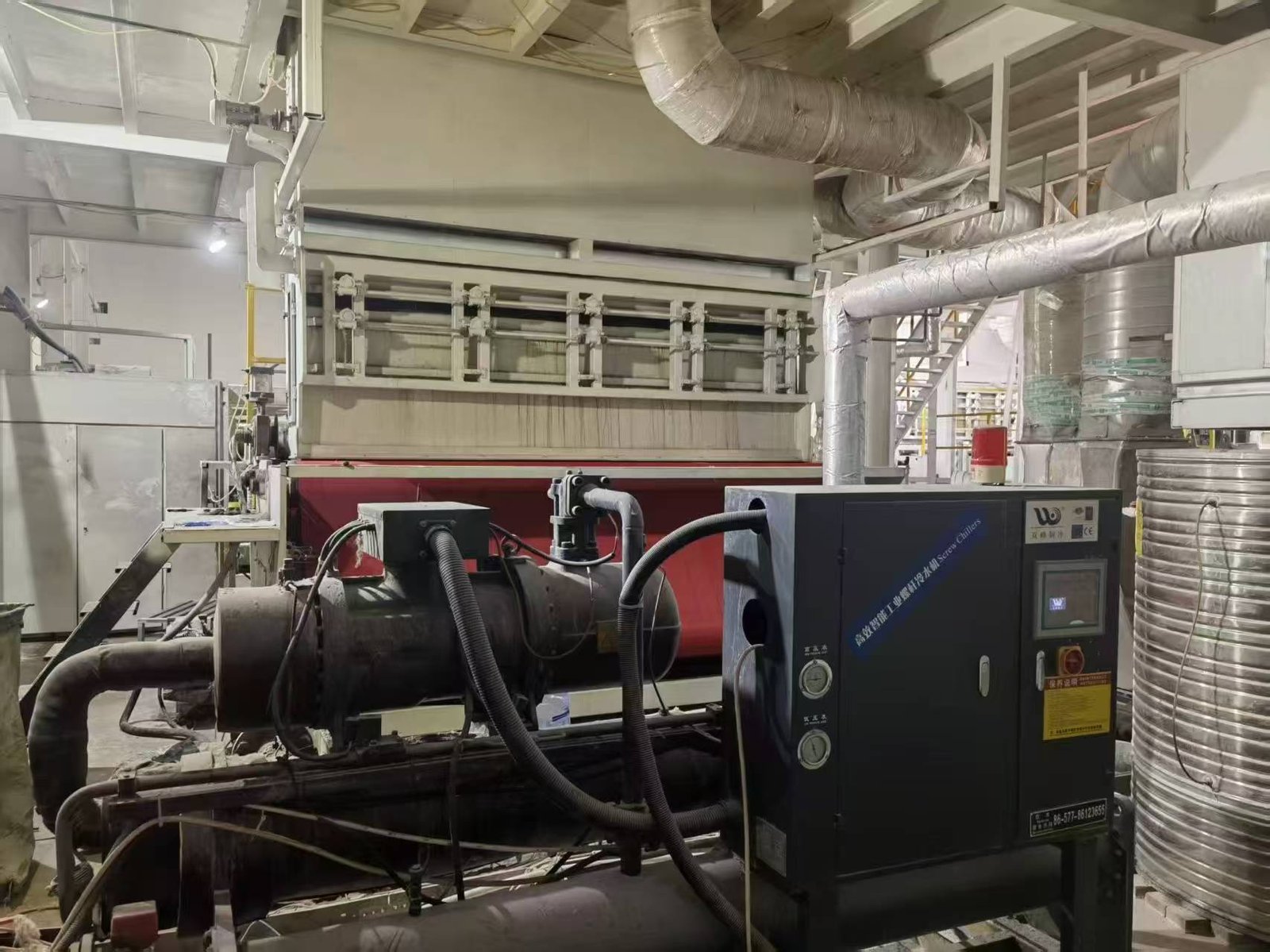 Used 3.2m Single Beam PP Spunbond Nonwoven Line image 4