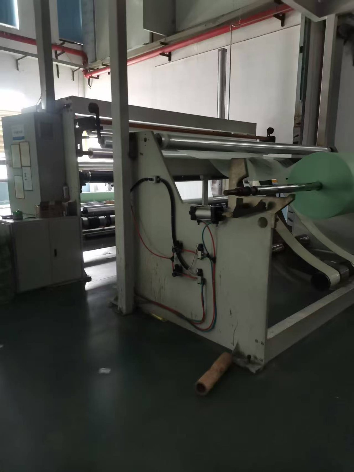 Used 3.2m SMS HG Spunbond-Meltblown-Spunbond Nonwoven Line image 3