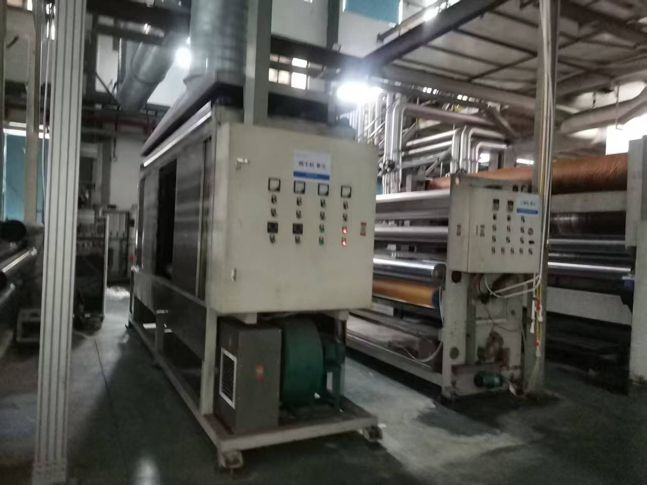 Used 3.2m SMS HG Spunbond-Meltblown-Spunbond Nonwoven Line image 4