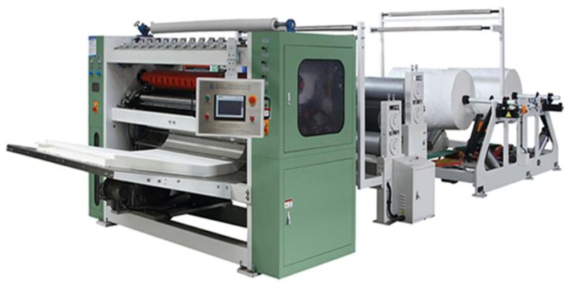 V-Fold Facial Tissue Paper Production Line AX-7L-1500 image 3
