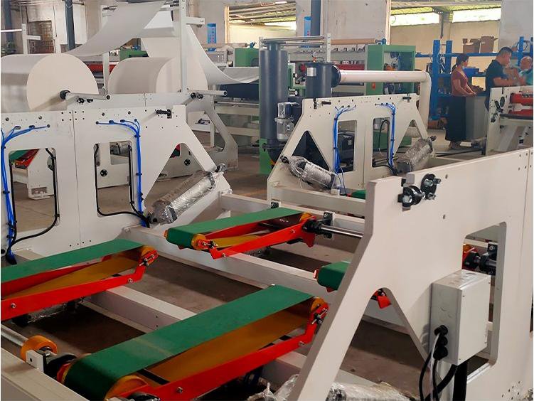 V-Fold Facial Tissue Paper Production Line AX-7L-1500 image 4